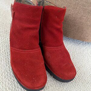 Fly London Wedge Booties